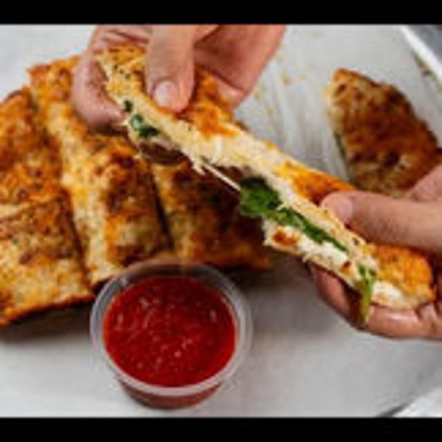 Cheesy Bread - Spinach & Feta.