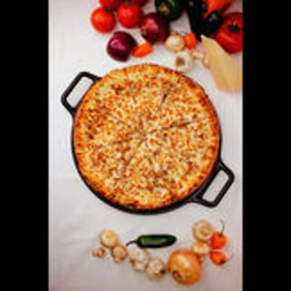 Chicken Alfredo Pizza Feast