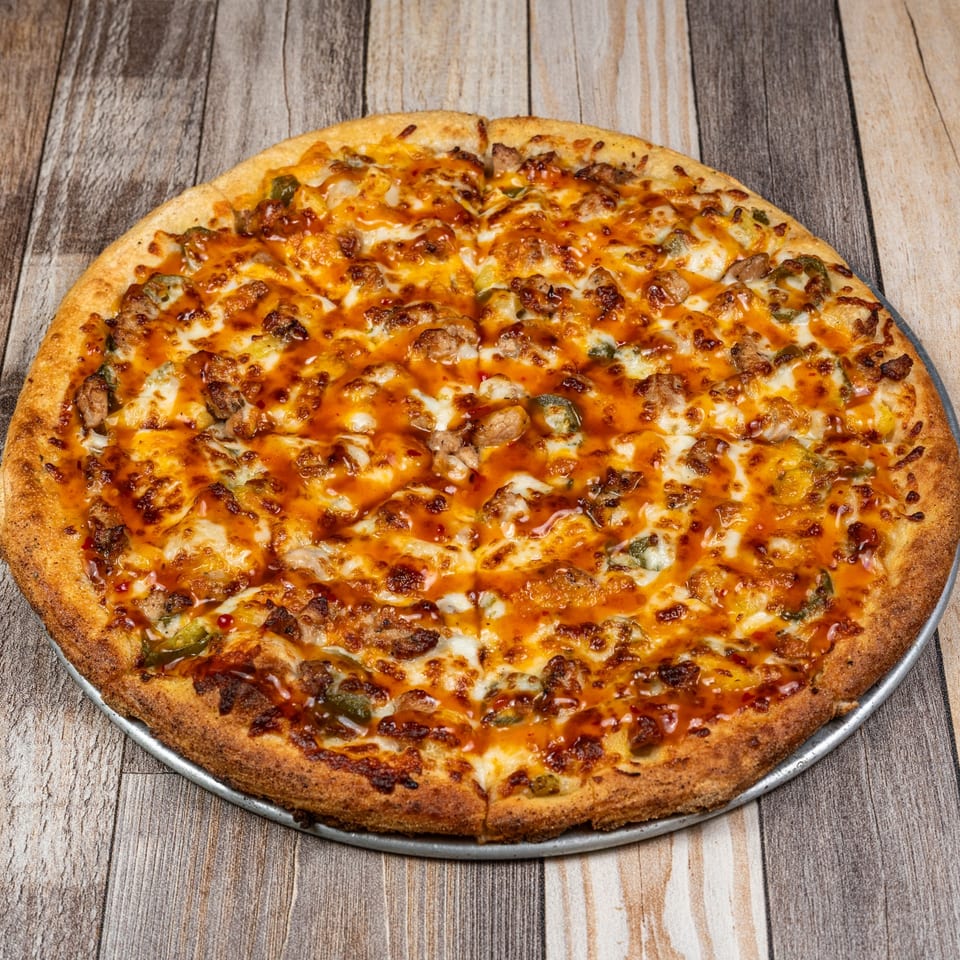 Chicken Mango Habanero Pizza
