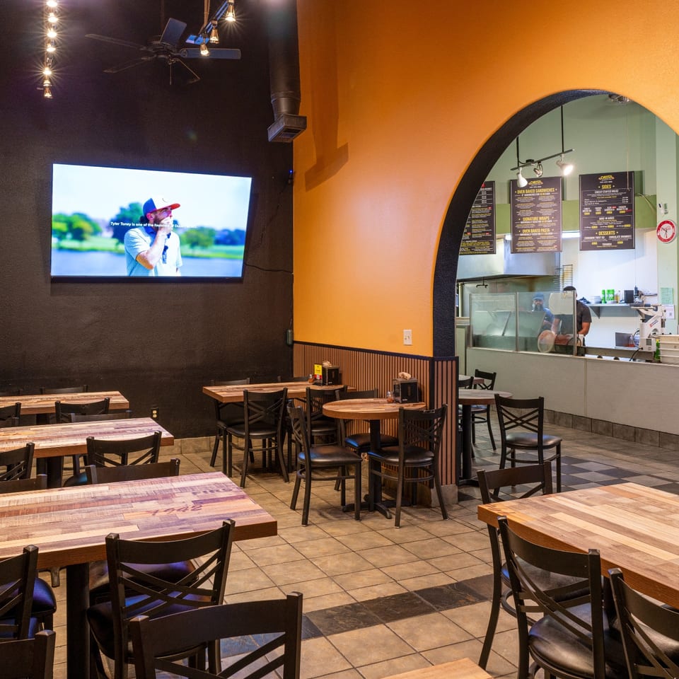Cheesy Sensation dining room