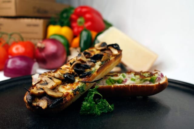 Garden Veggie Sandwich.